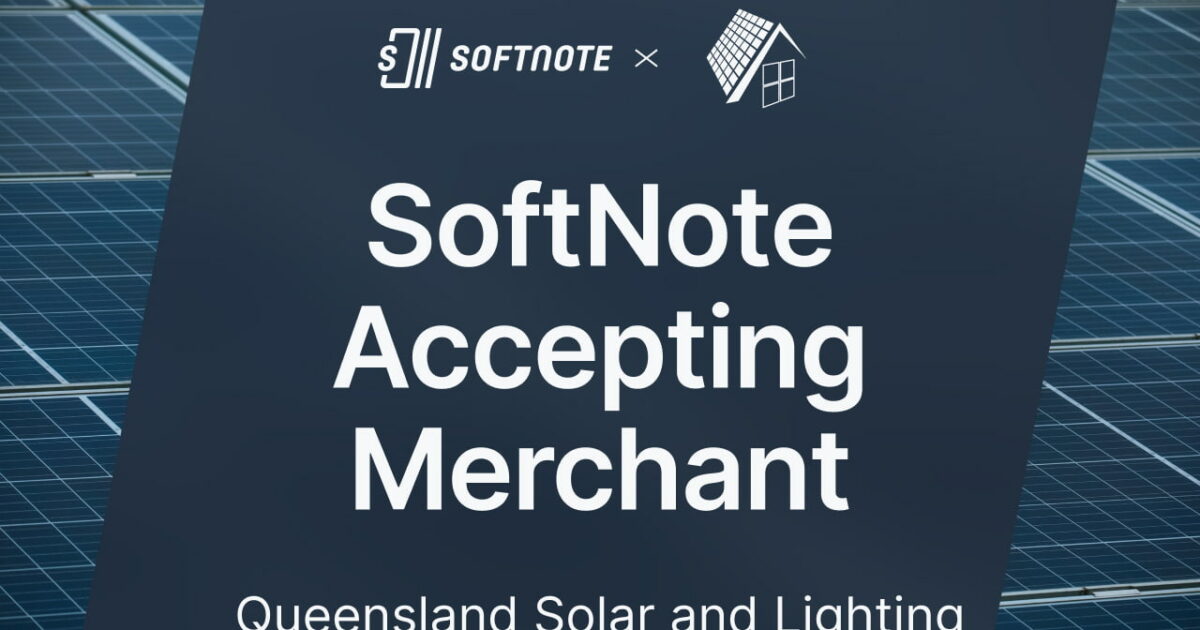 First SoftNote Merchant Tectum Blockchain